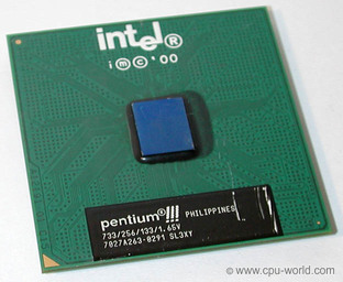 Intel Pentium III 733 - RB80526PZ733256 (BX80526F733256 / BX80526F733256E)